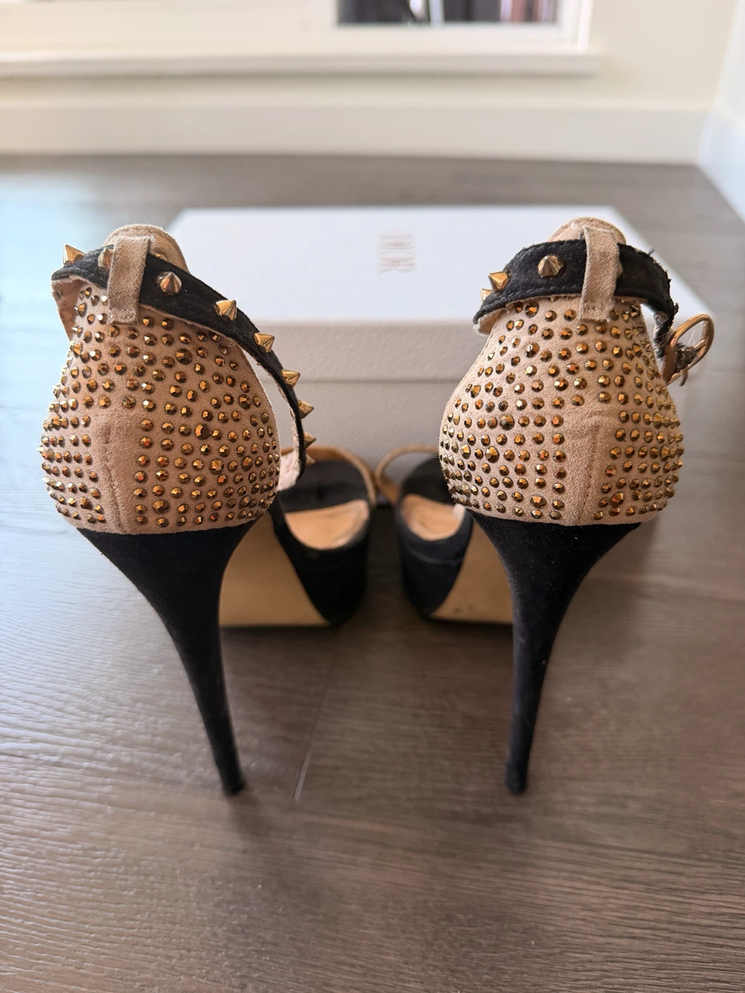 Steve Madden Studded Stiletto Sandals