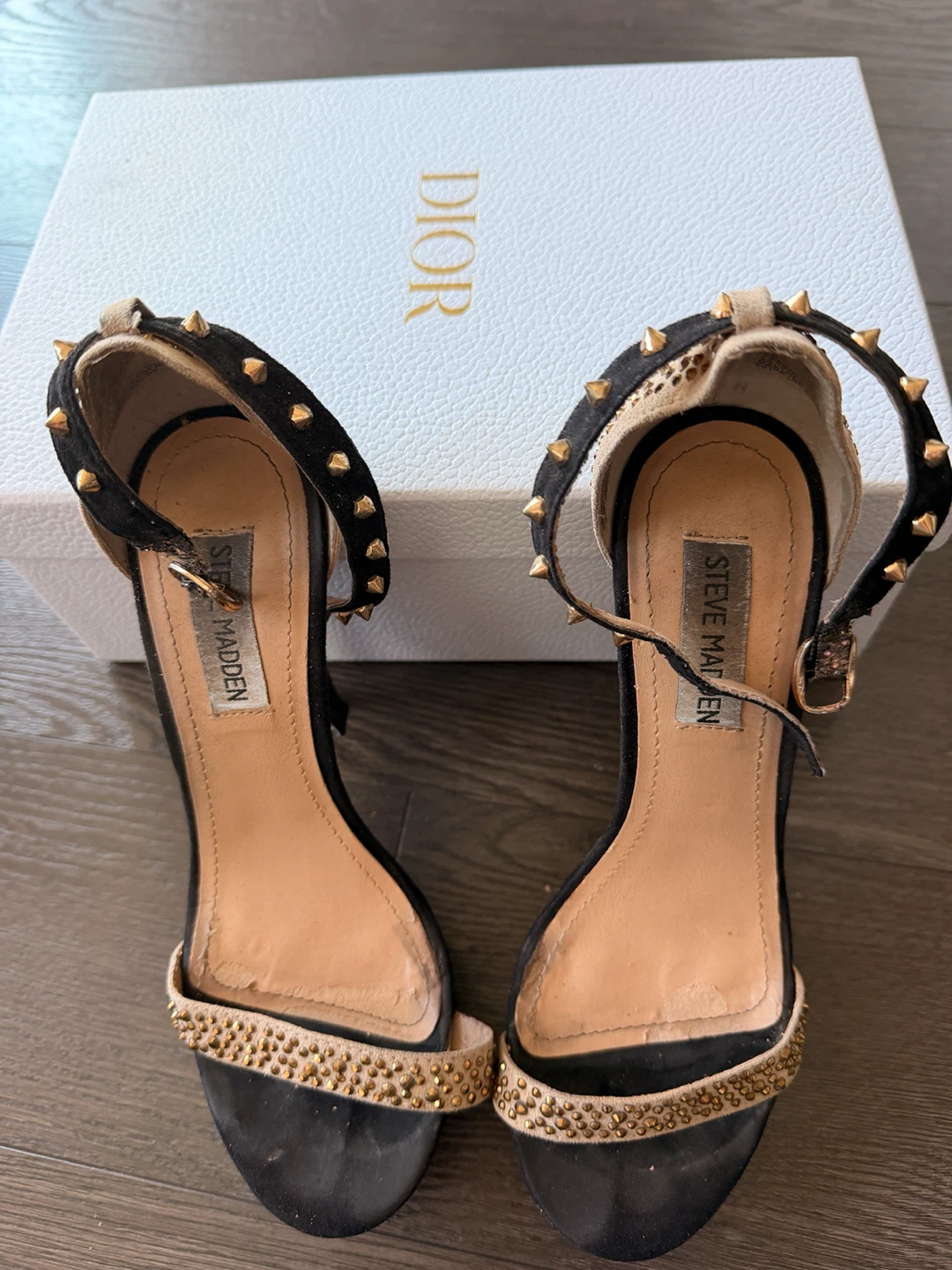 Steve Madden Studded Stiletto Sandals - photo 4