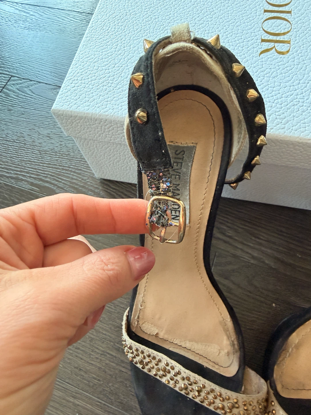 Steve Madden Studded Stiletto Sandals - photo 5
