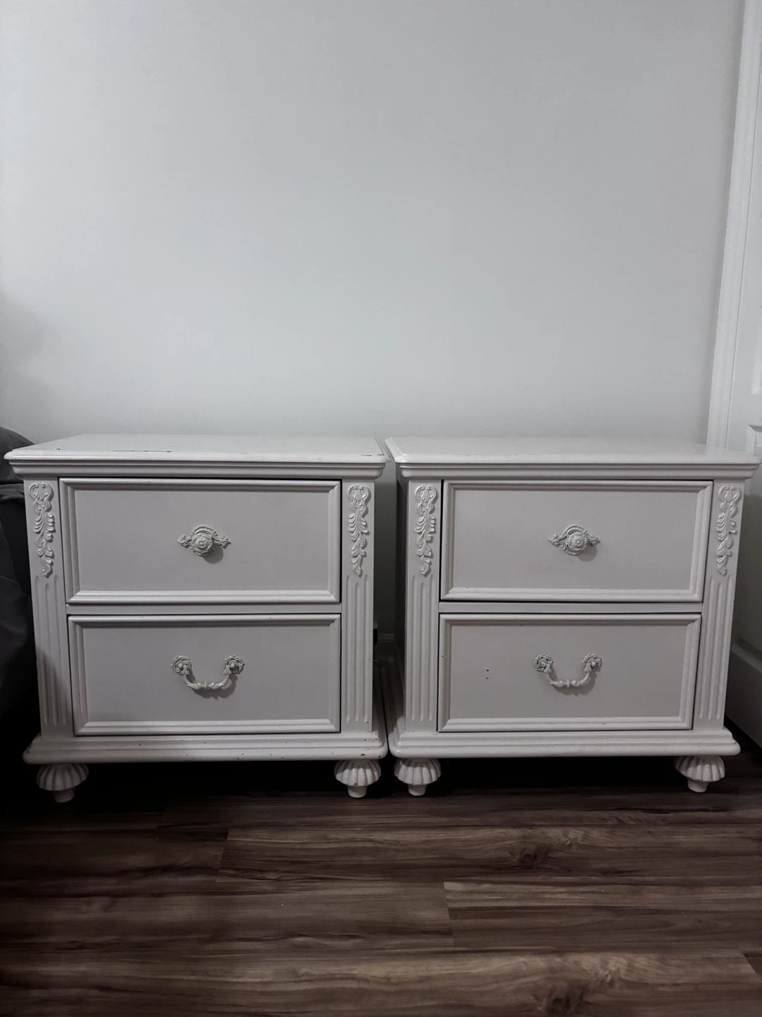 Pair of Home Meridian Villa Night Stands