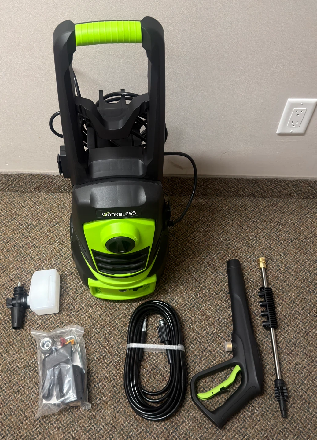 WORKBLESS Heavy Duty Electric Pressure Washer