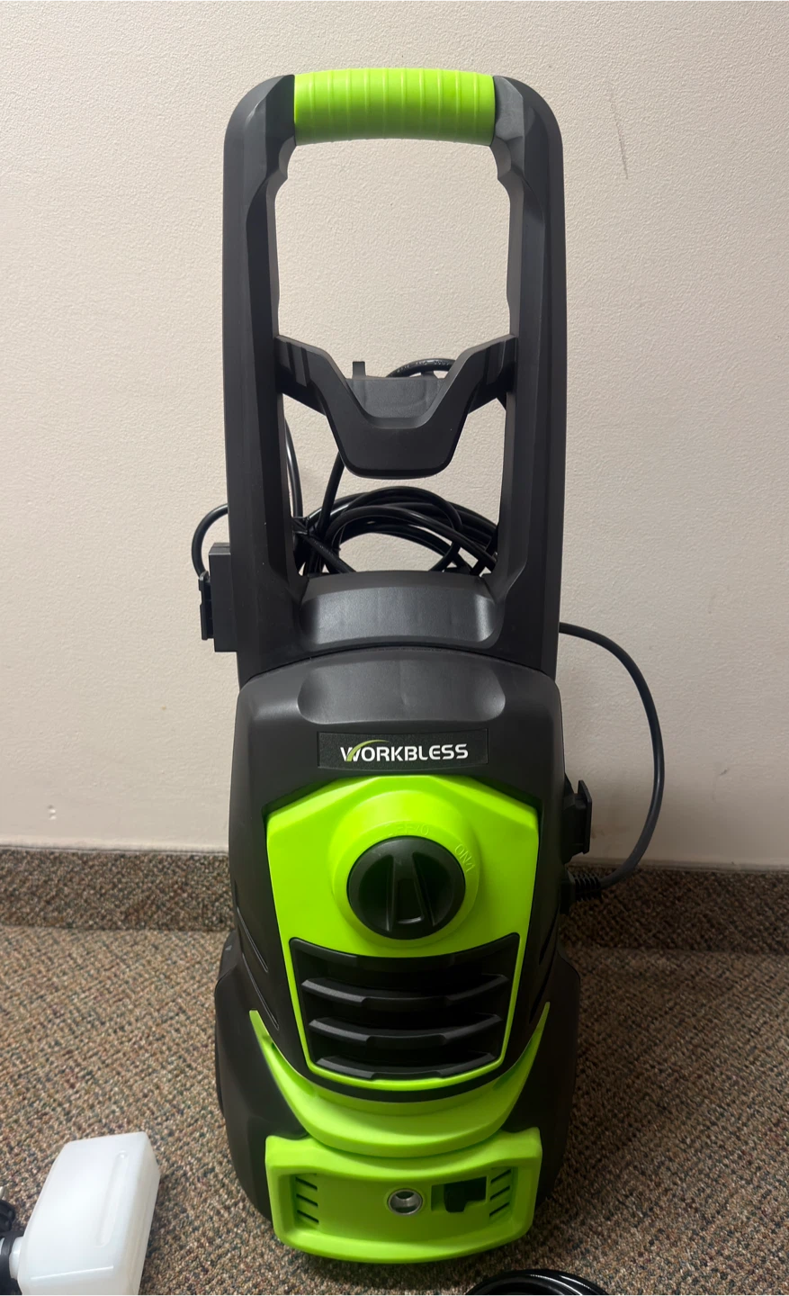 WORKBLESS Heavy Duty Electric Pressure Washer - photo 2