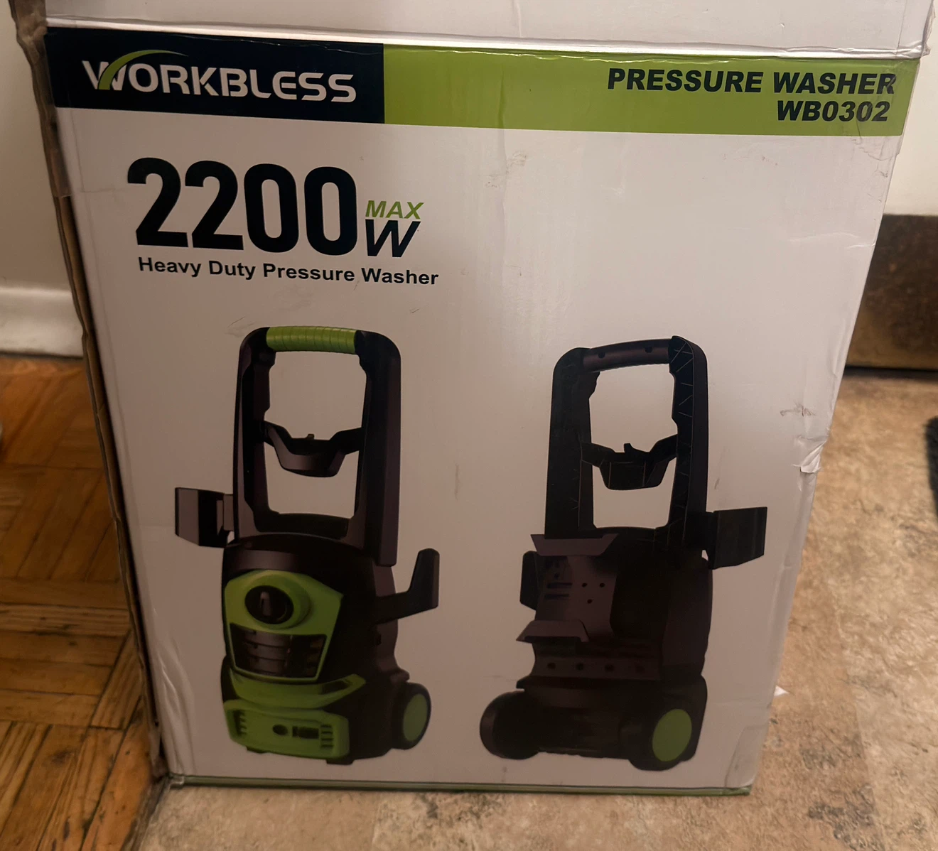 WORKBLESS Heavy Duty Electric Pressure Washer - photo 3