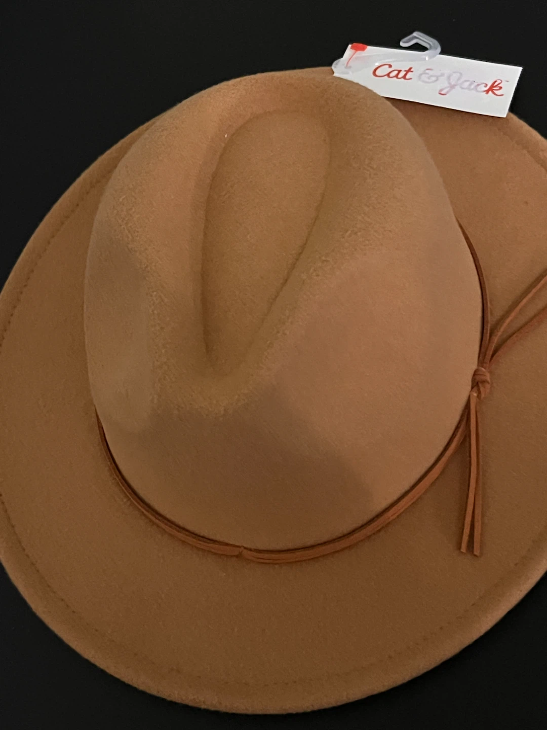 NEW Kids Size Cat & Jack Tan Fedora Hat - photo 2