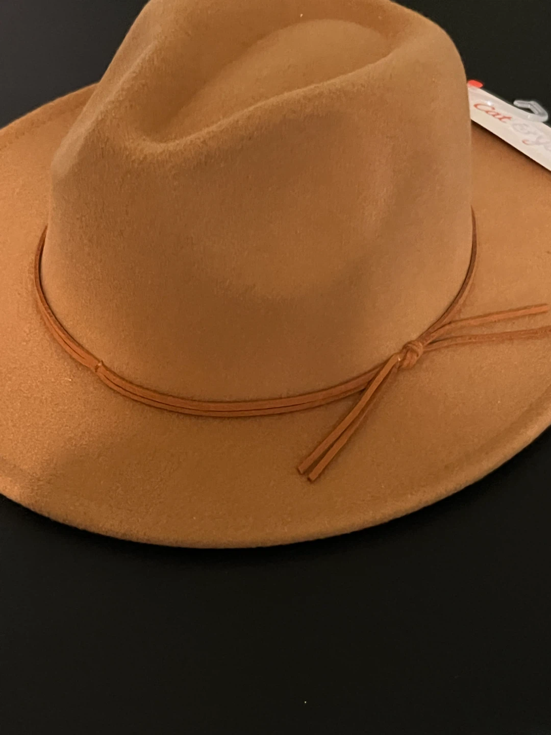 NEW Kids Size Cat & Jack Tan Fedora Hat - photo 3