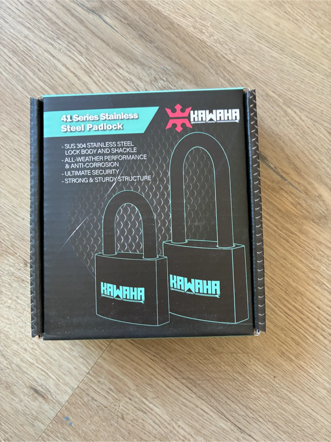 KAWAHA 41/50LWF Stainless Steel Padlock