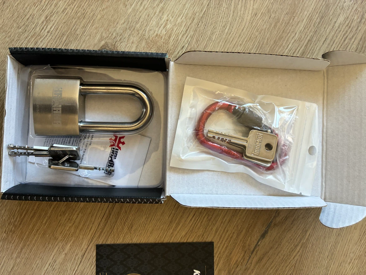 KAWAHA 41/50LWF Stainless Steel Padlock - photo 2