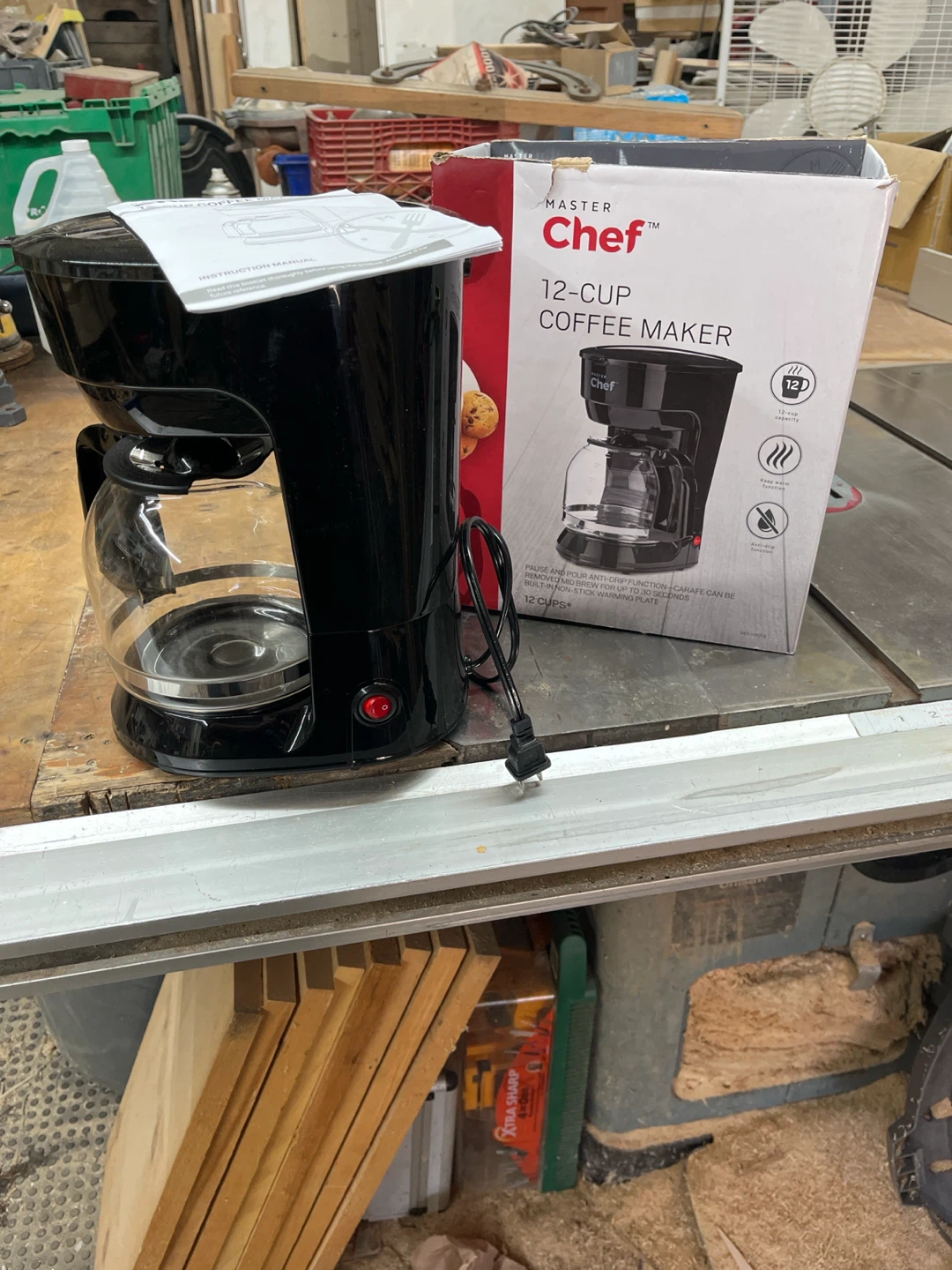 Master Chef 12-Cup Coffee Maker