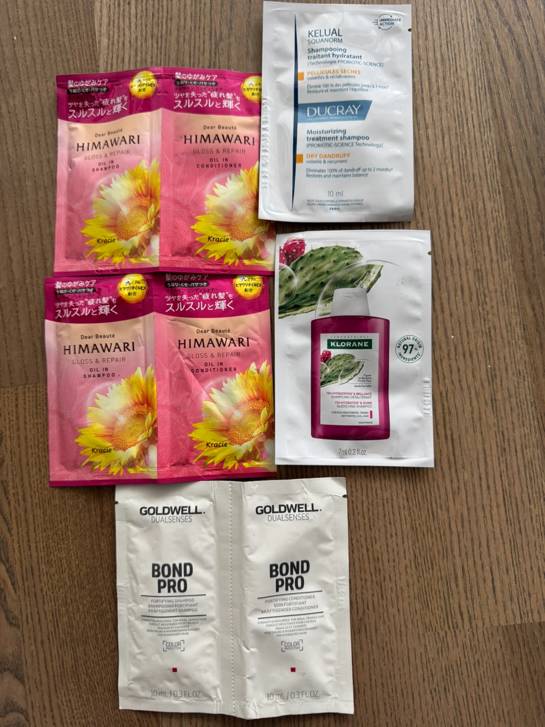 Organic Hair Care Sample bundle