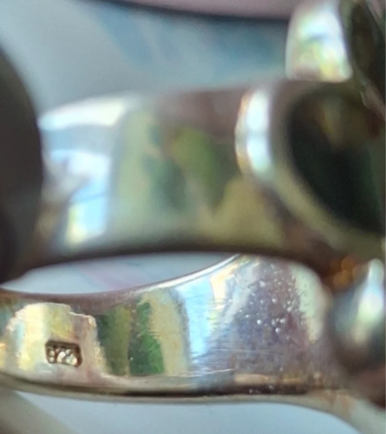 Abalone ring (silver stamped 925) - photo 5