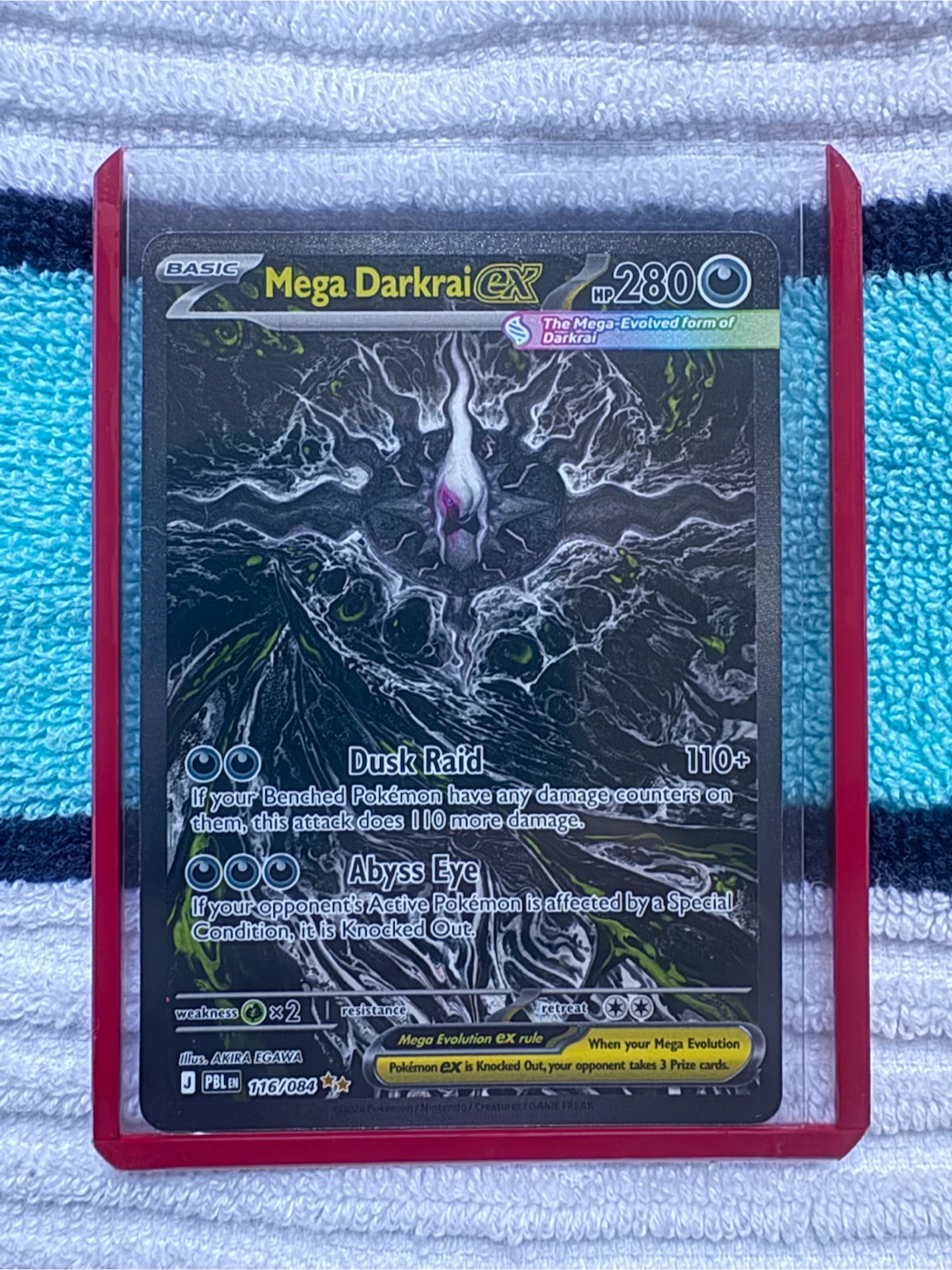 Mega Darkrai EX Trading Card