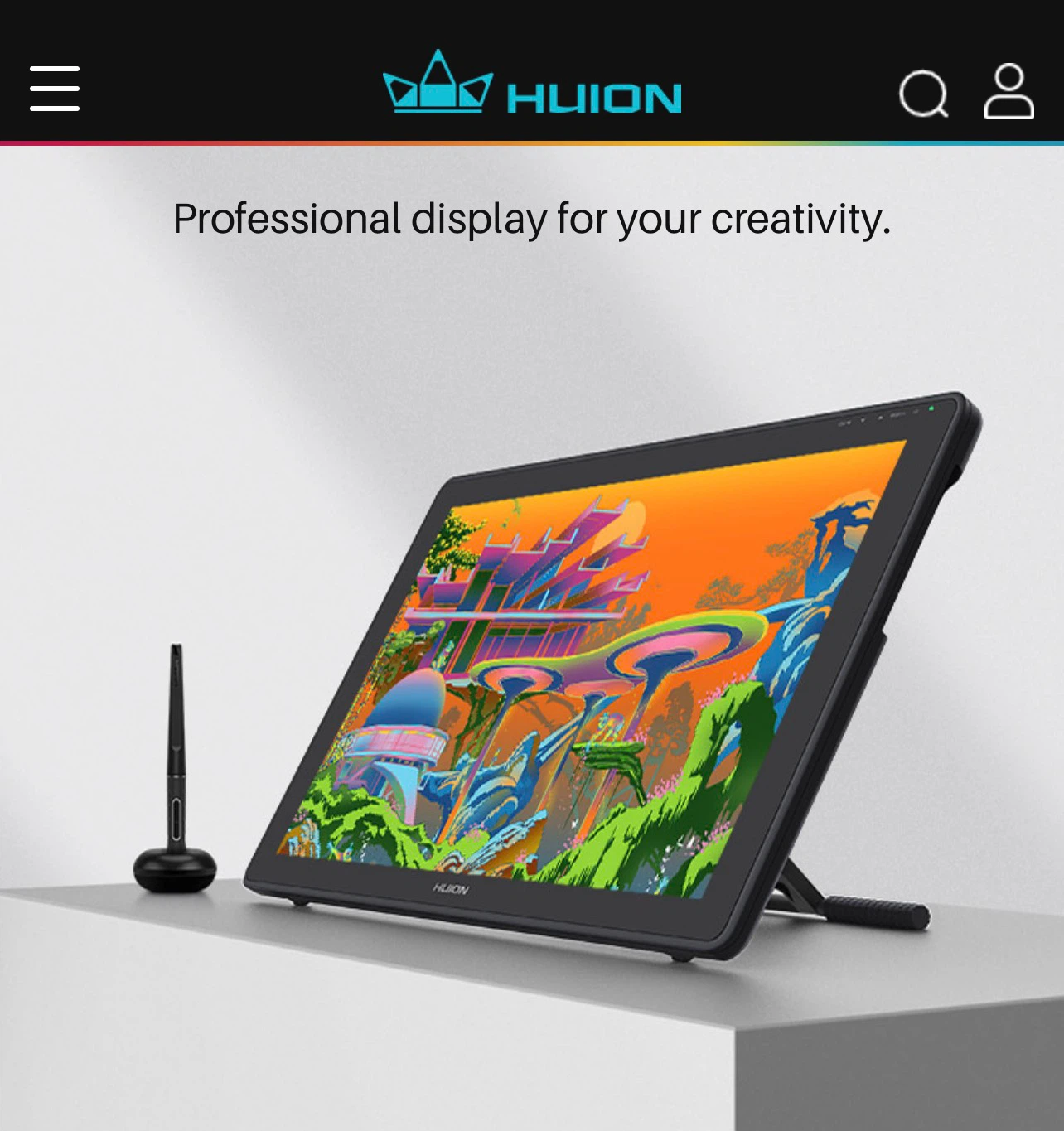(OBO) Moving Sale - Digital Artist Tablet - Huion Kamvas 22