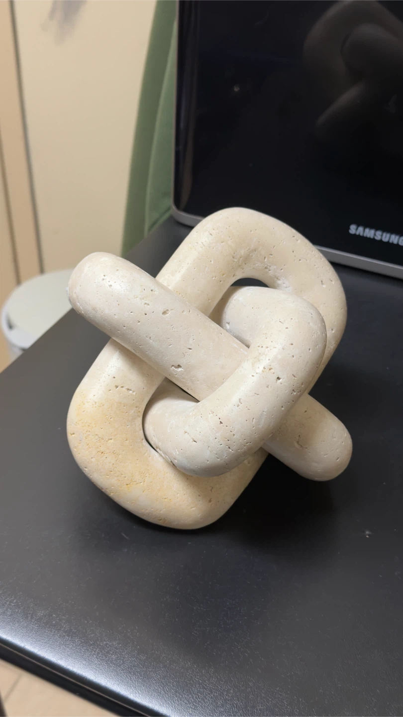 Stone Knot Decorative Object