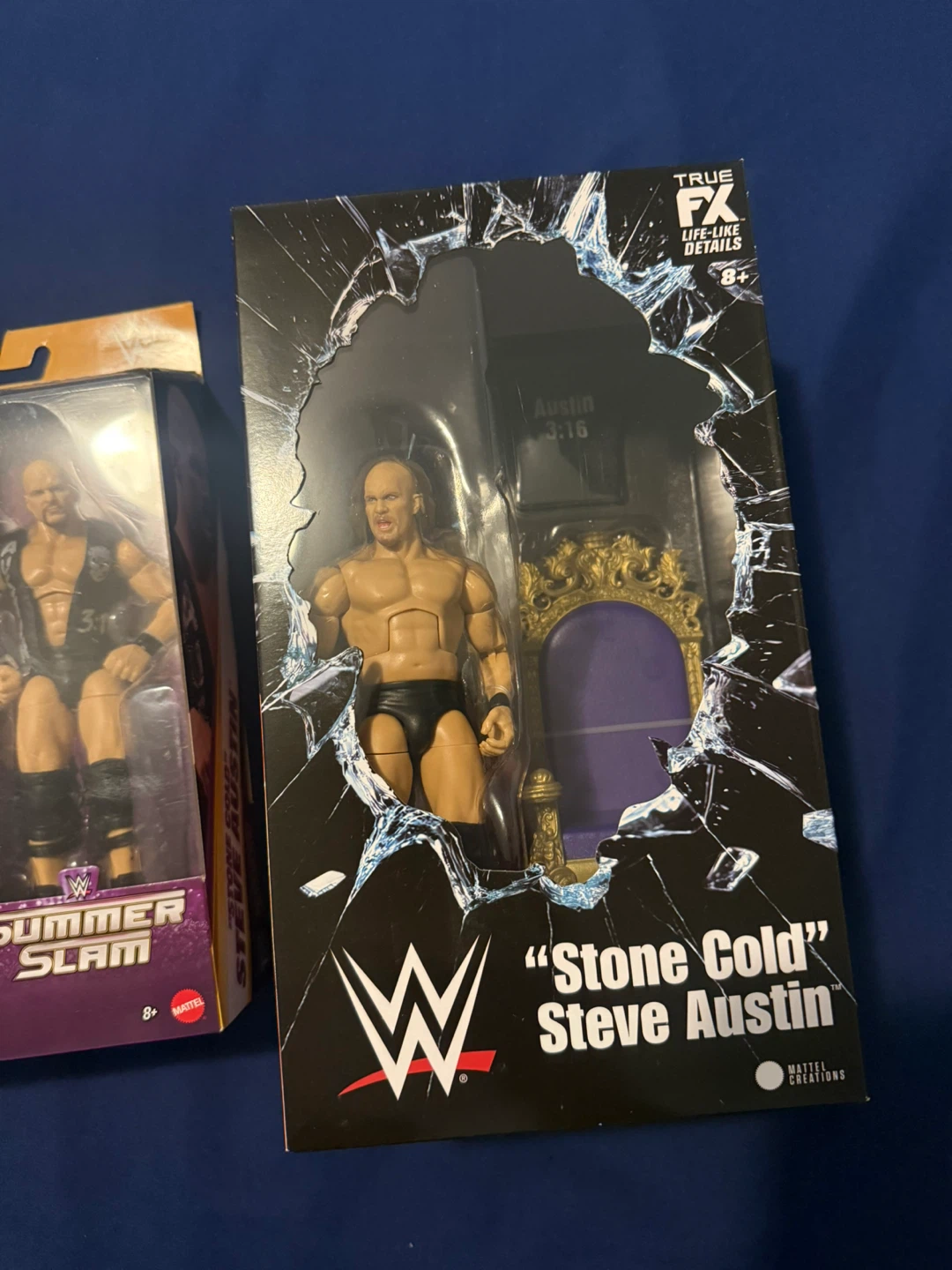 2 WWE Elite Stone Cold Steve Austin Action Figures - photo 3