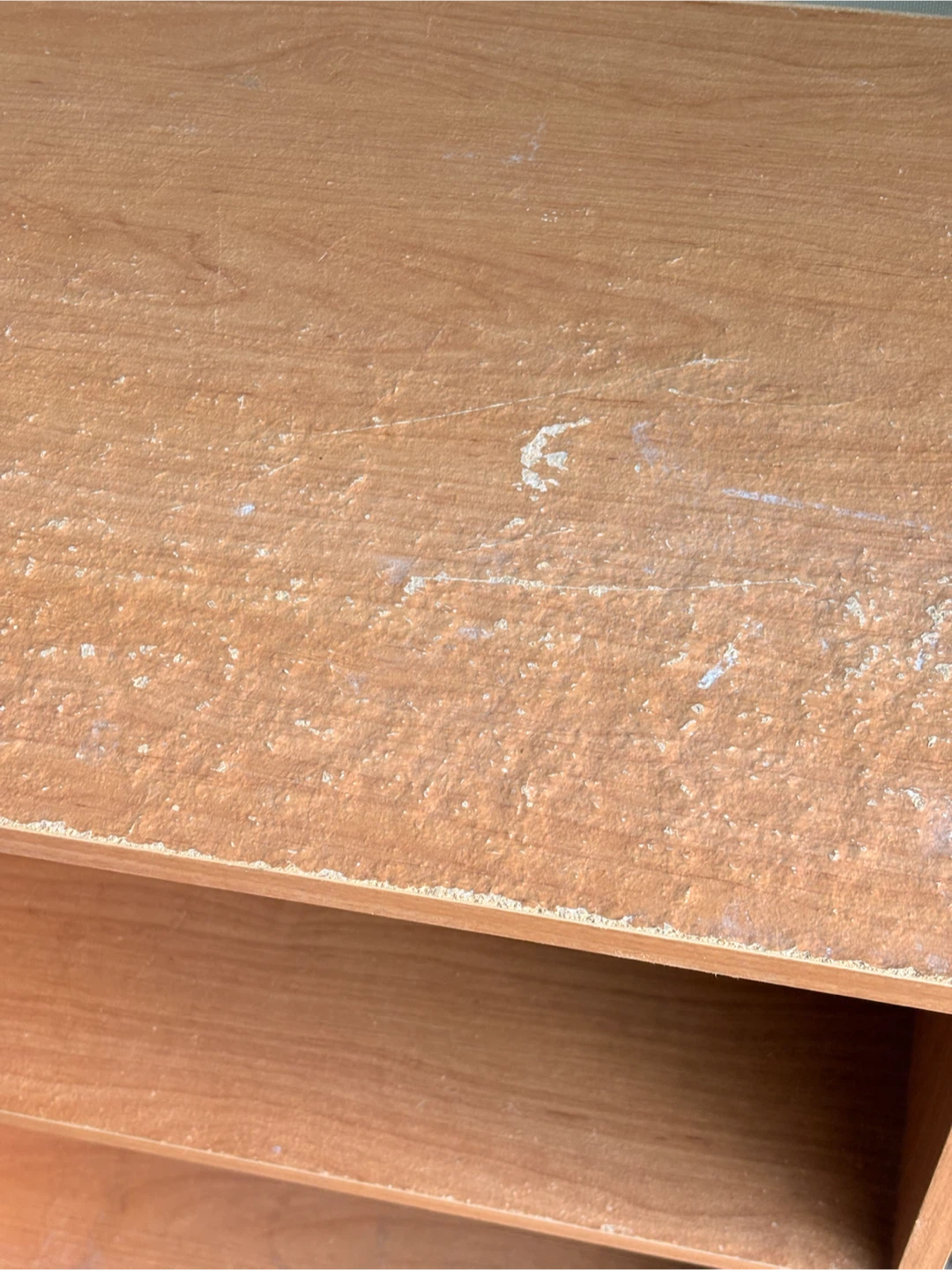 Light Wood Grain 2-Shelf Rolling Cart - photo 5