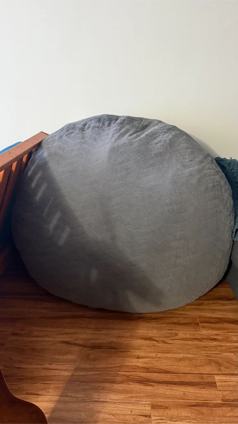 Lounge & Co. Grey Bean Bag Chair