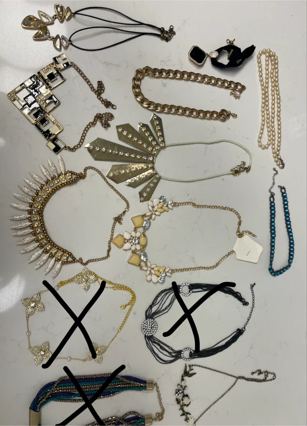 $4-8 Assorted Fashion Necklaces NEW