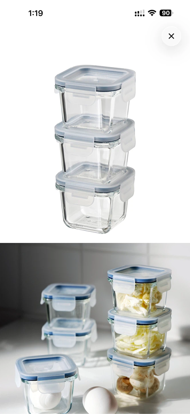 IKEA 365+ Food Containers with Lids - photo 3
