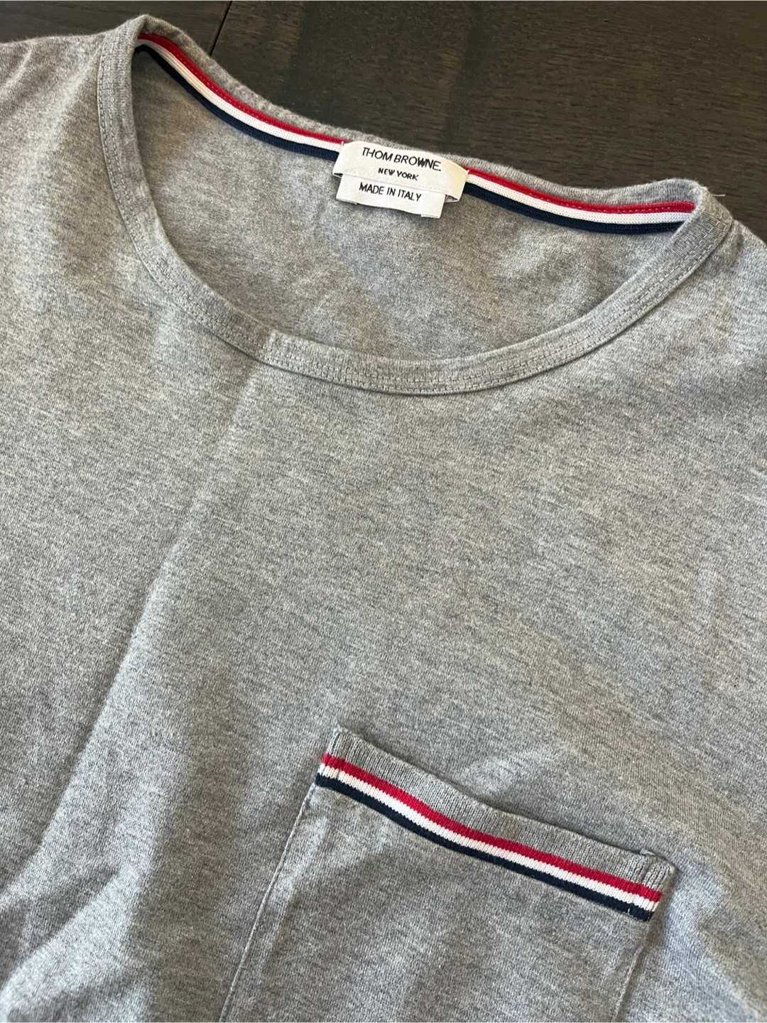 ✨90% OFF✨Thom Browne Grey T-Shirt