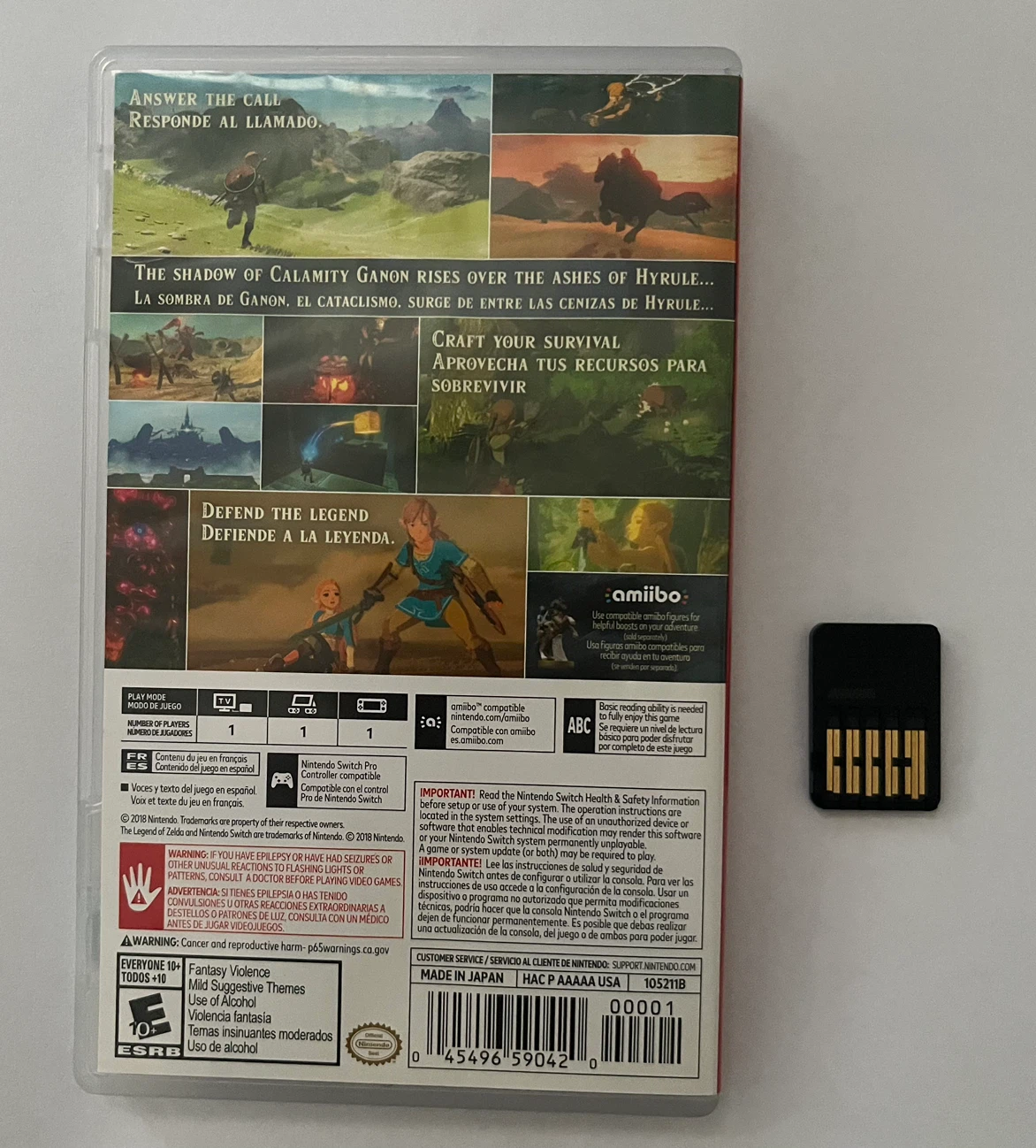 The Legend of Zelda: Breath of the Wild for Nintendo Switch - photo 2
