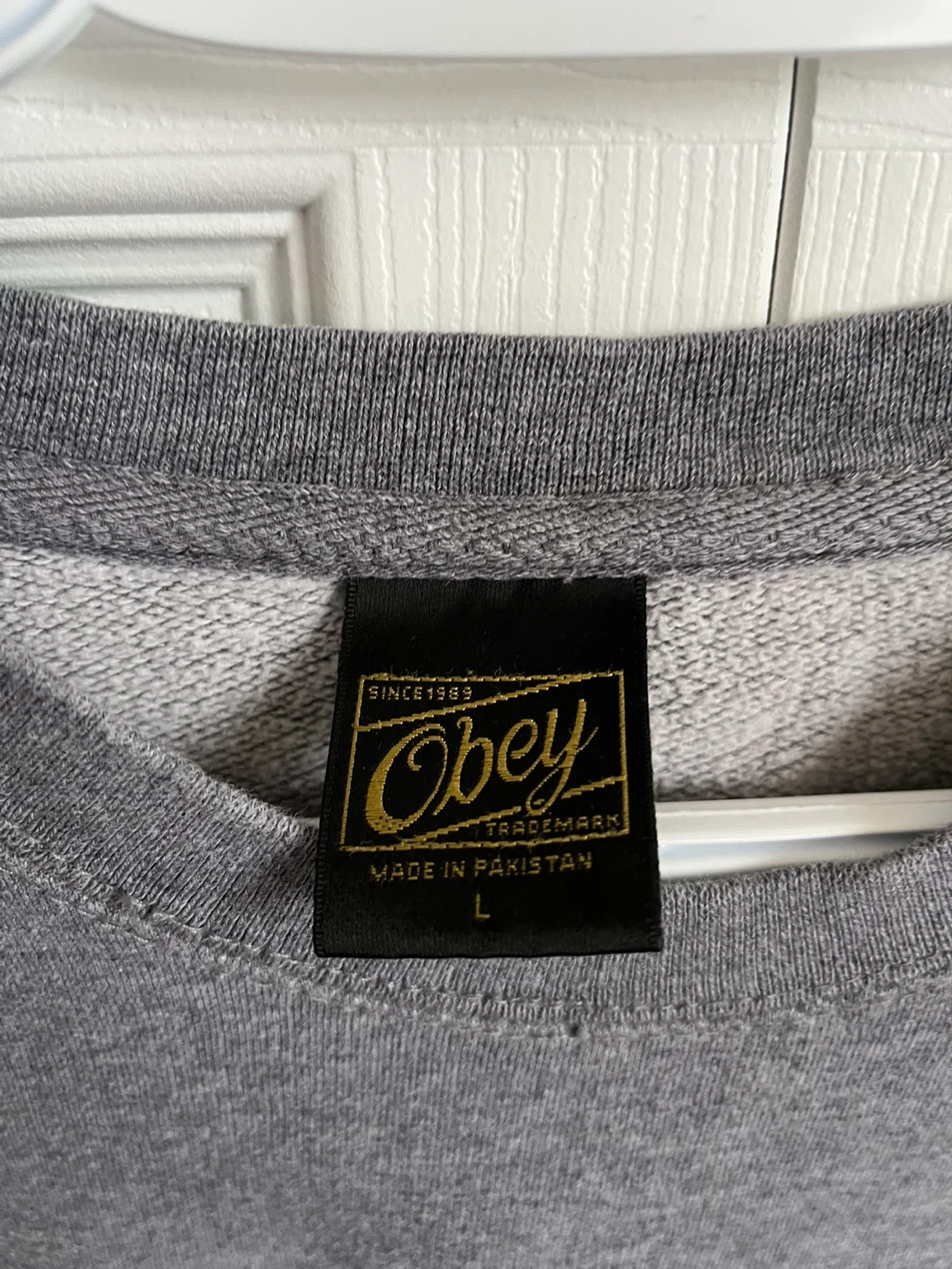 Obey Grey Graphic Sweatshirt - photo 5