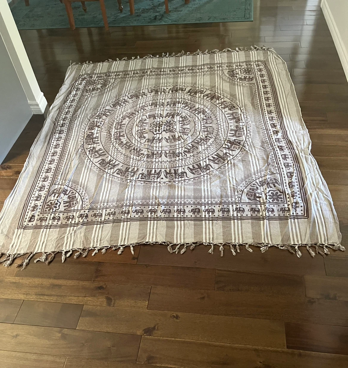 Elephant Print Tapestry