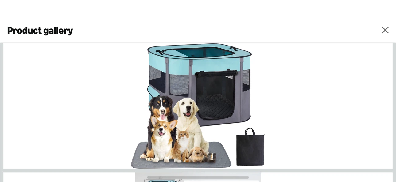 Portable Pet Playpen - photo 5