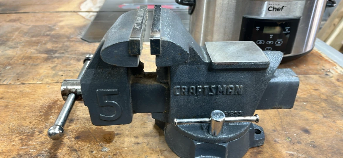 Vintage Craftsman 5-inch Bench Vise