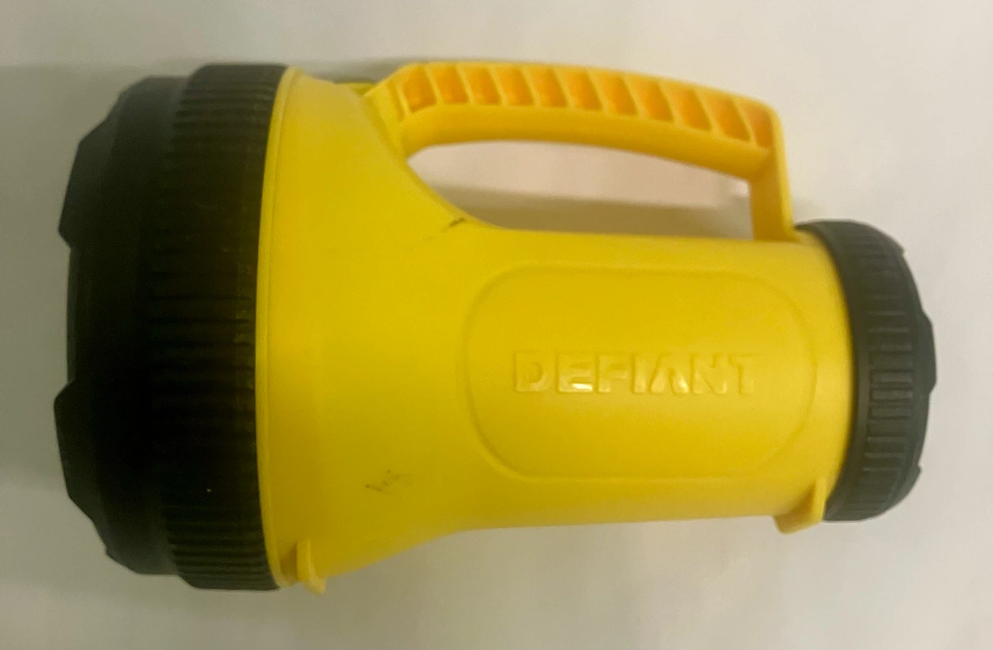 Defiant Yellow Flashlight