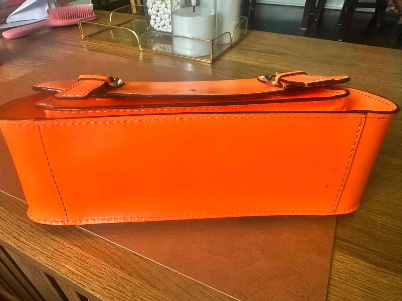 Kate Spade Essex Scout Orange Leather Bag - photo 2