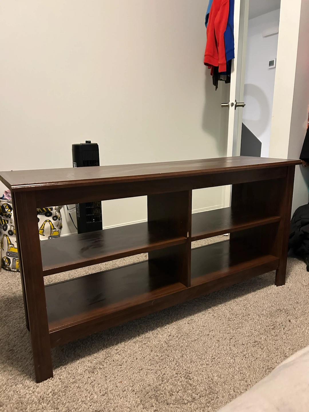 Wooden TV stand
