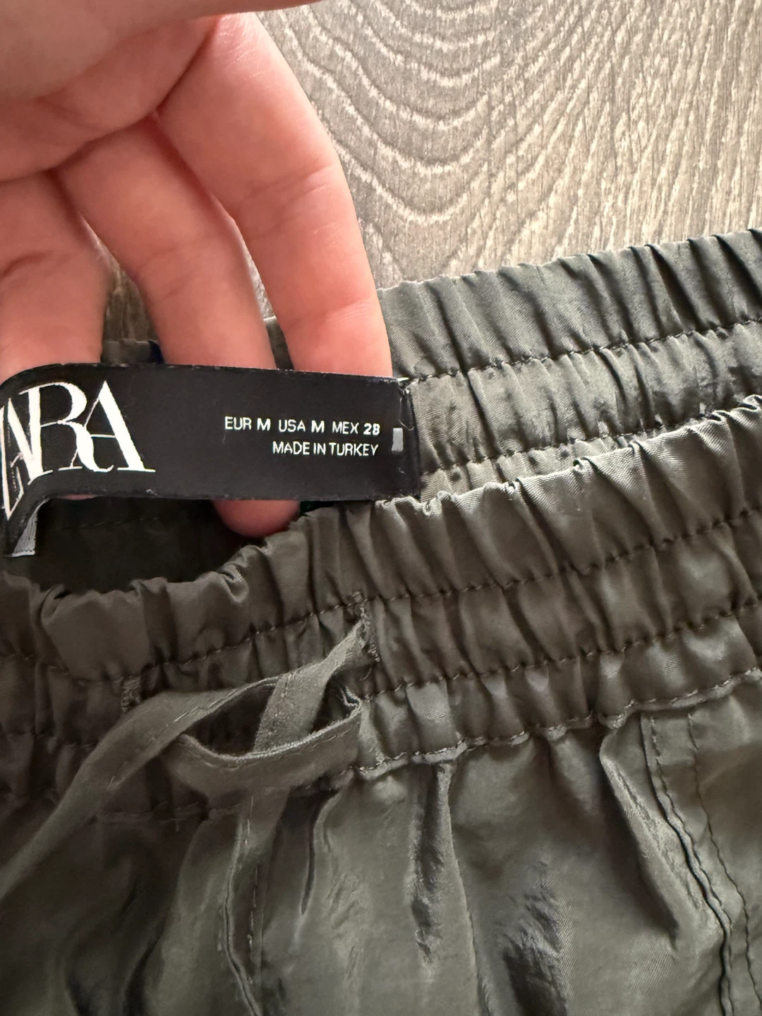 Zara Olive Green Joggers Size Medium - photo 3