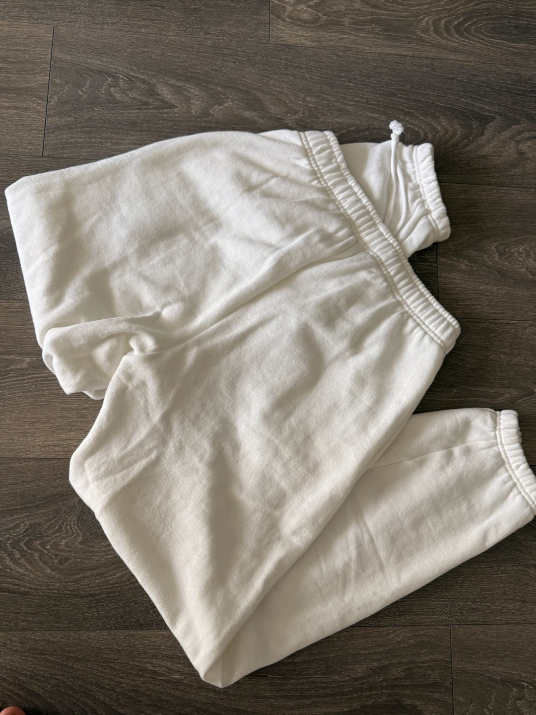 PINK Victoria's Secret White Sweatpants - photo 4