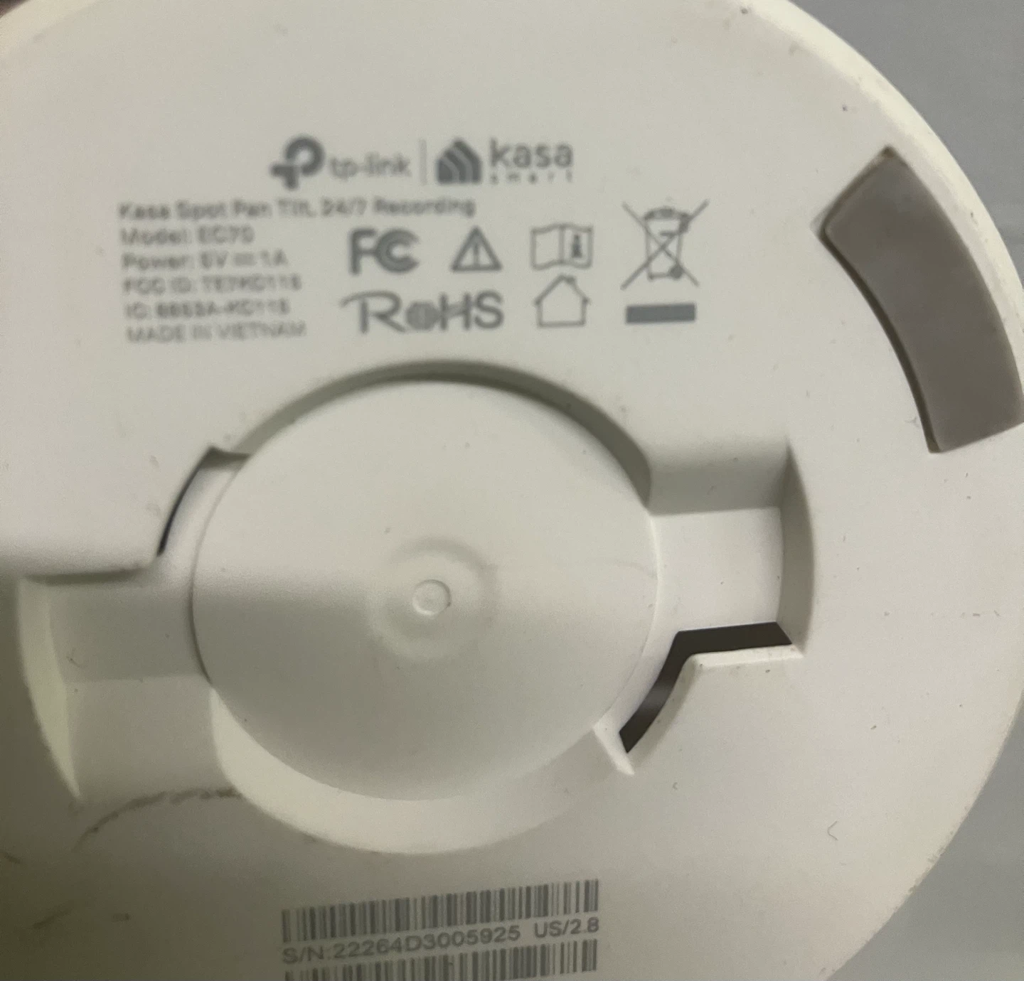 TP-Link Kasa Spot Pan Tilt Security Camera - photo 2