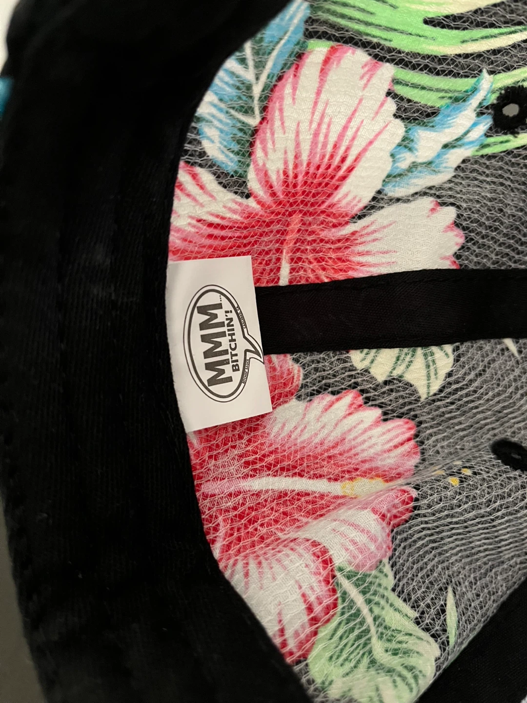 Bitchin' Sauce Floral Snapback Cap - photo 3