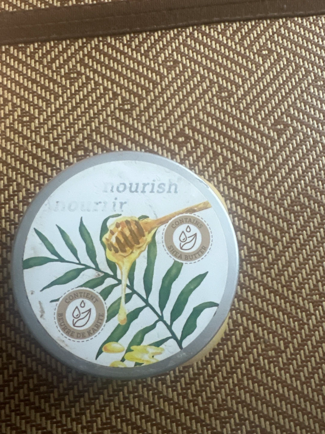 Nourish Shea Butter sugar body scrub