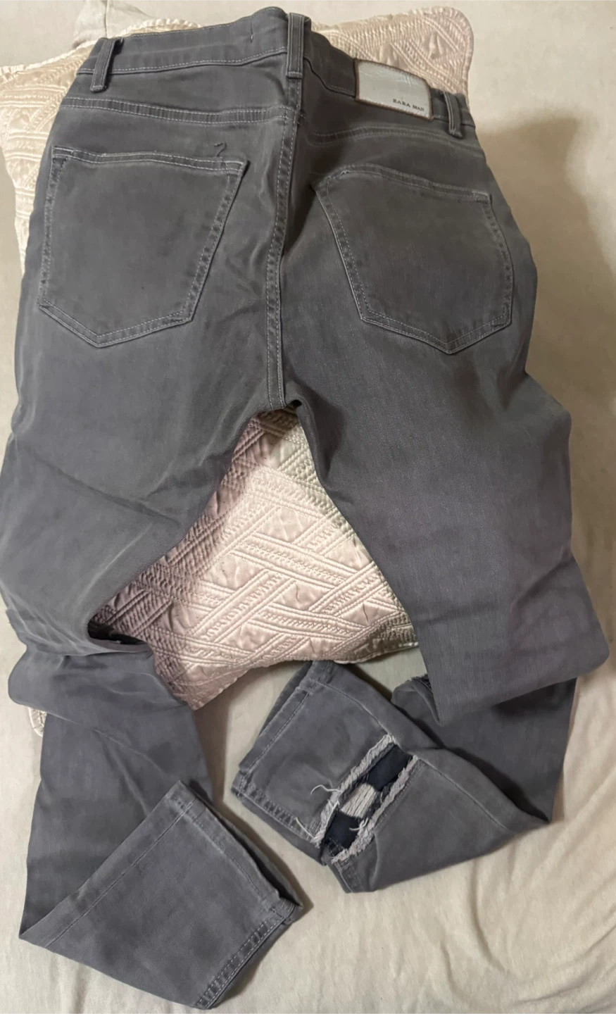 Zara Distressed Jeans - photo 5
