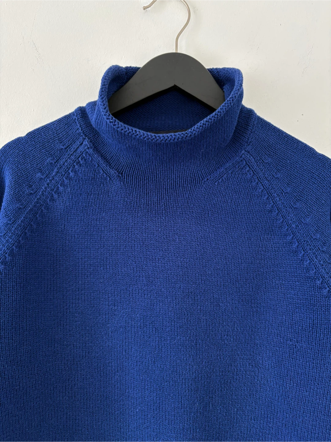 Lands’ End Roll Neck 100% Cotton Sweater - photo 4