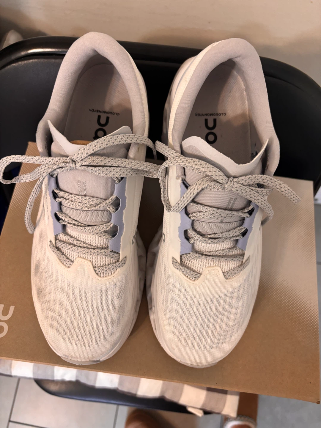 On Cloud Running Shoes in White Lady us Size 8 - photo 2