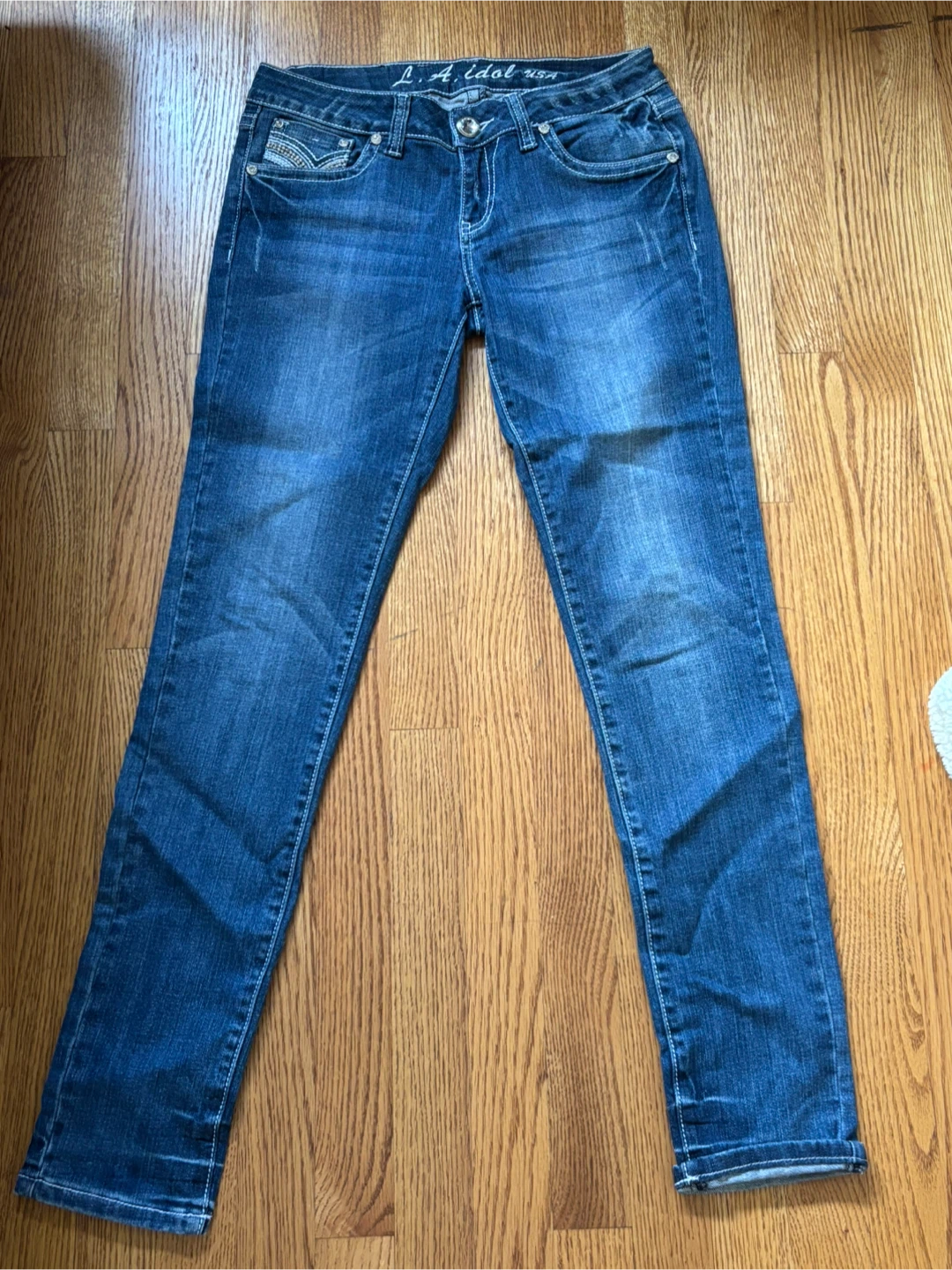 Y2K jeans LA idol size 7