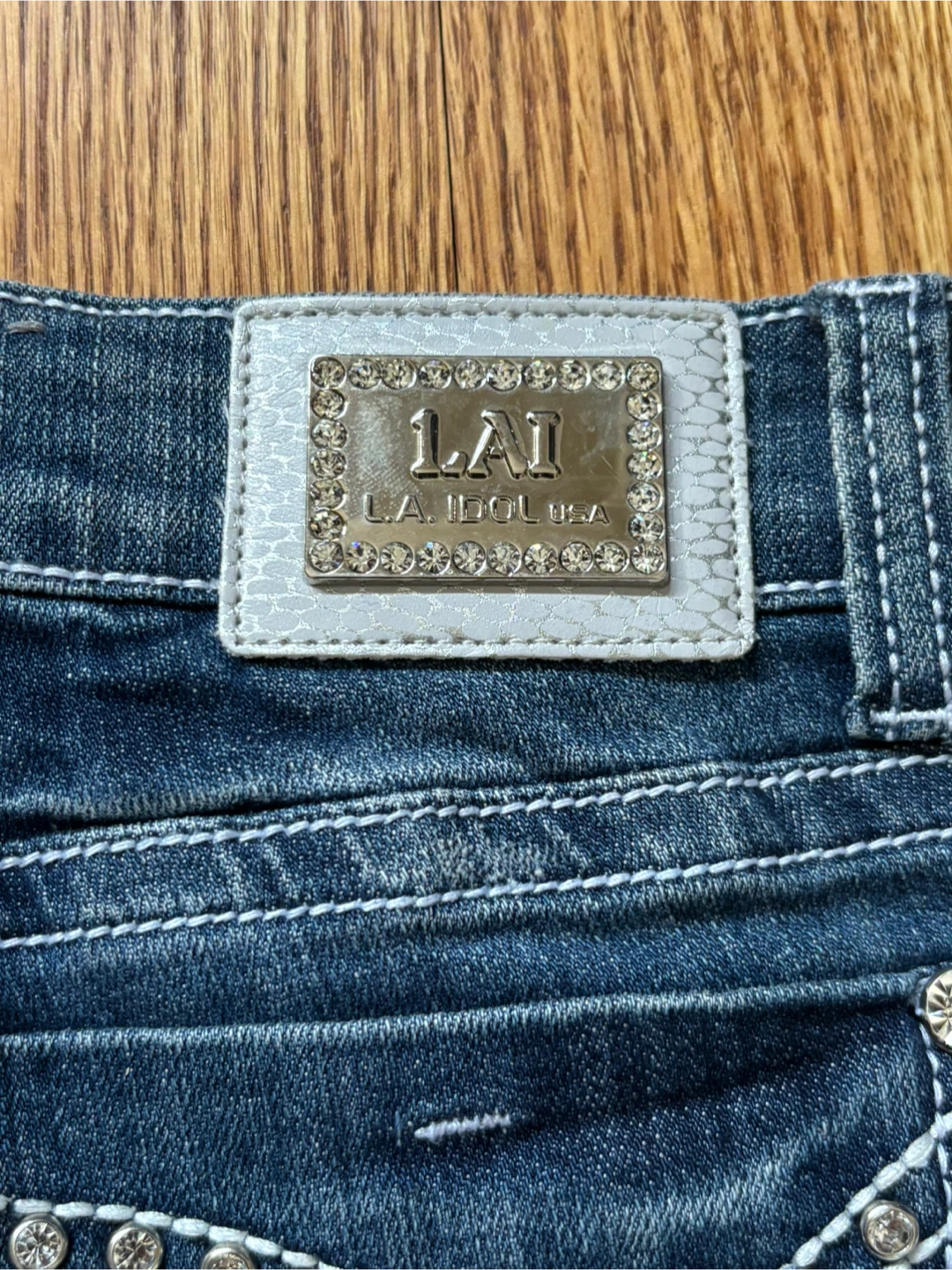 Y2K jeans LA idol size 7 - photo 3