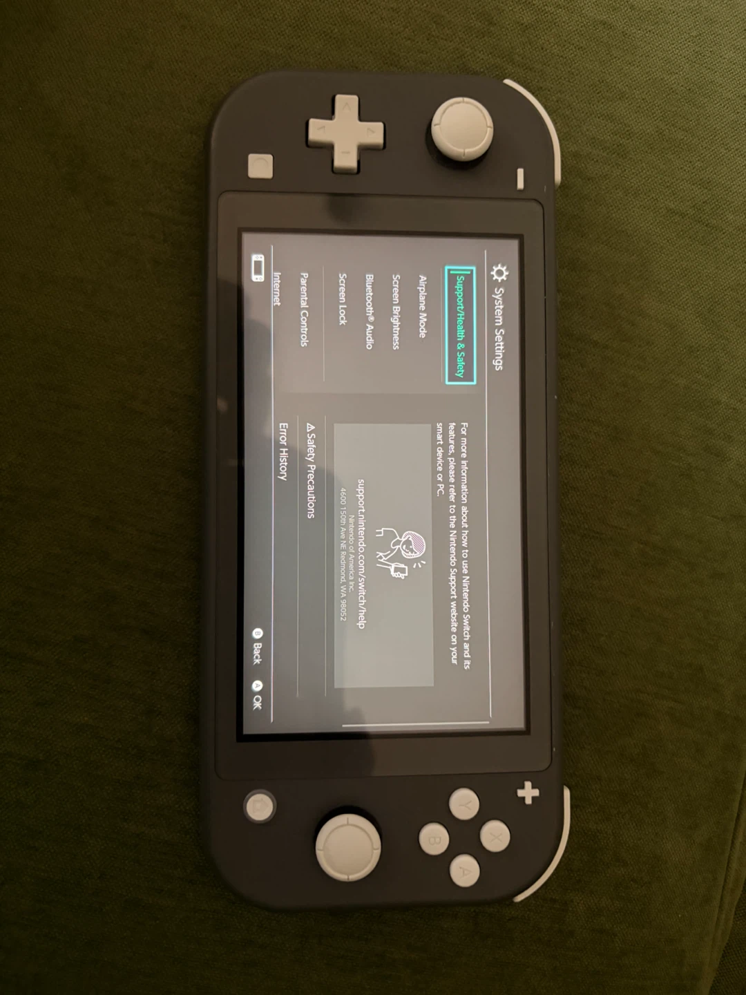Nintendo Switch Lite with 128GB MicroSD Card