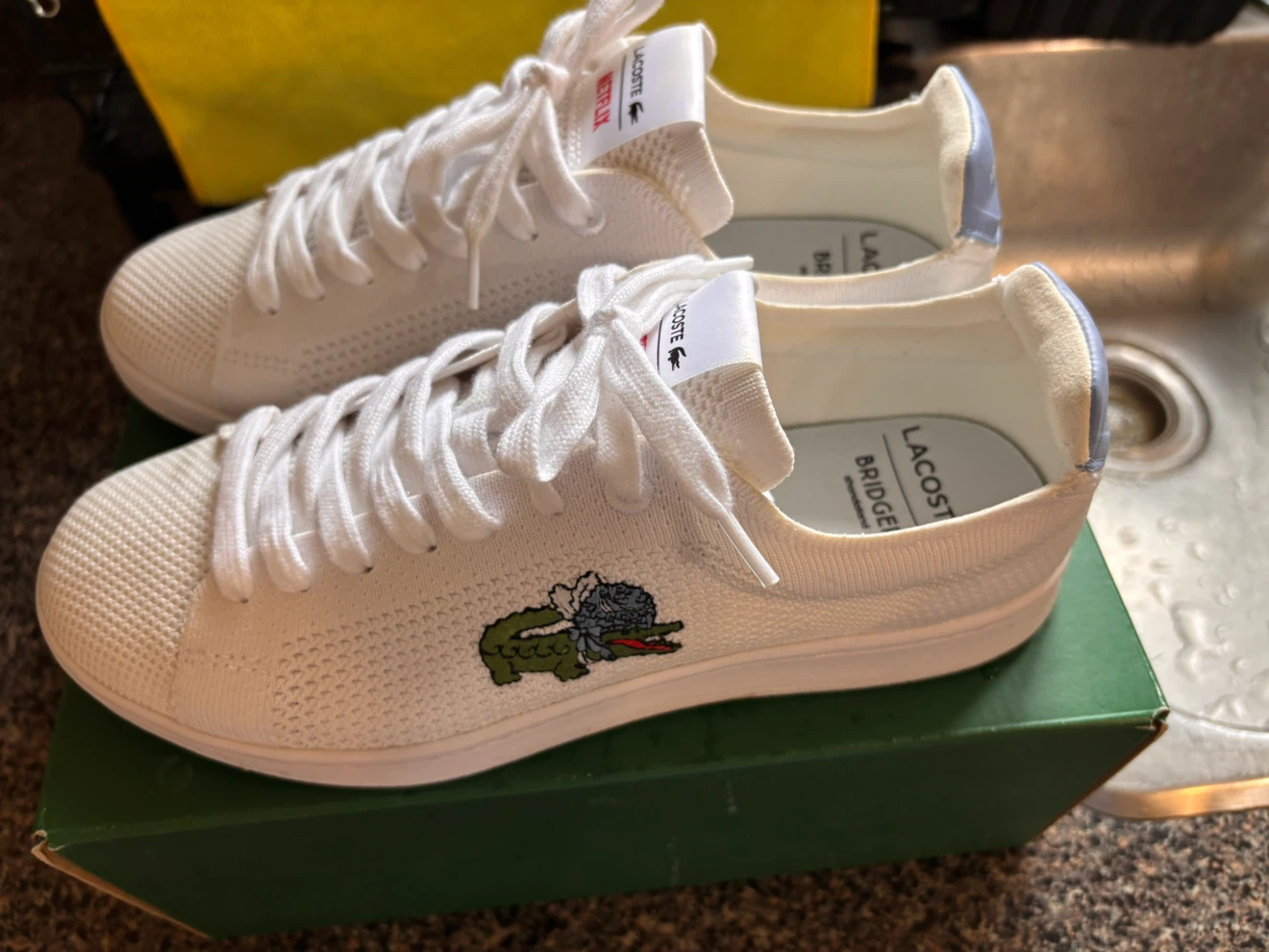 Lacoste x Netflix Bridgerton Sneakers Lady US size 7.5 - photo 3