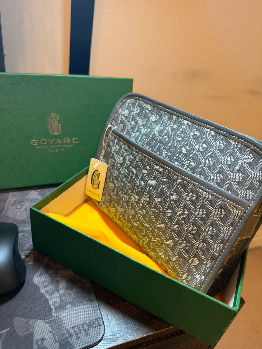 Goyard Pouch with Original Box