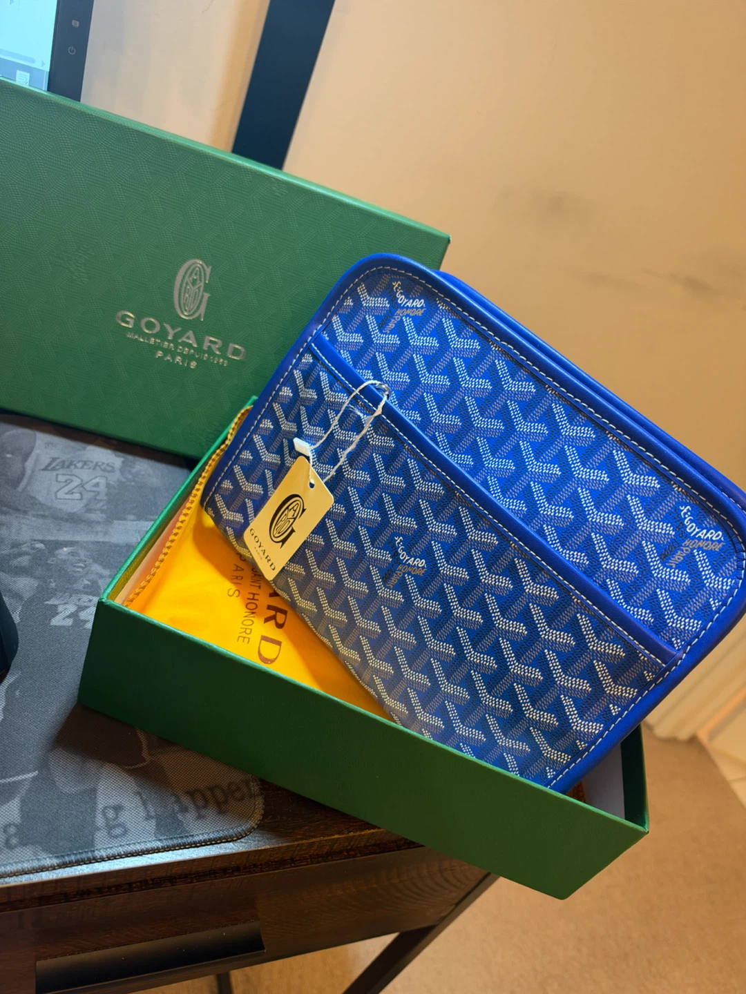 Goyard Pouch with Original Box - photo 3