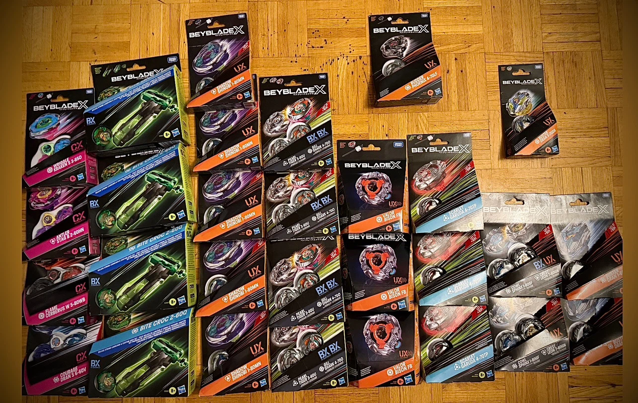 Beyblade X Assortment Prices in description
