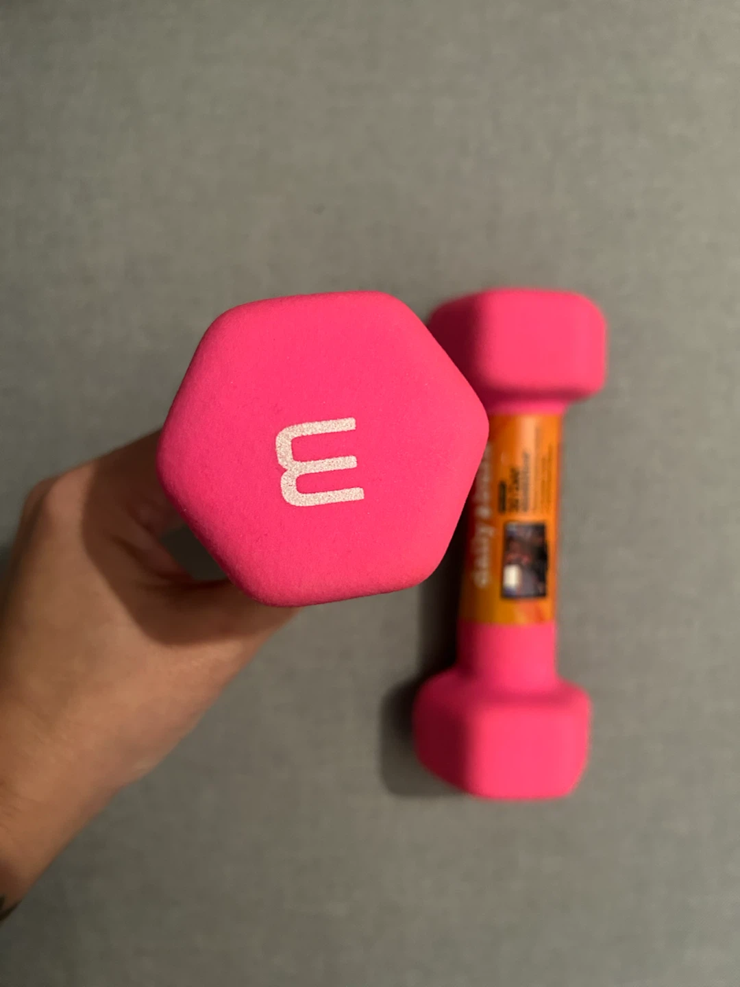 CAP 3lb weights  - Pink - photo 2