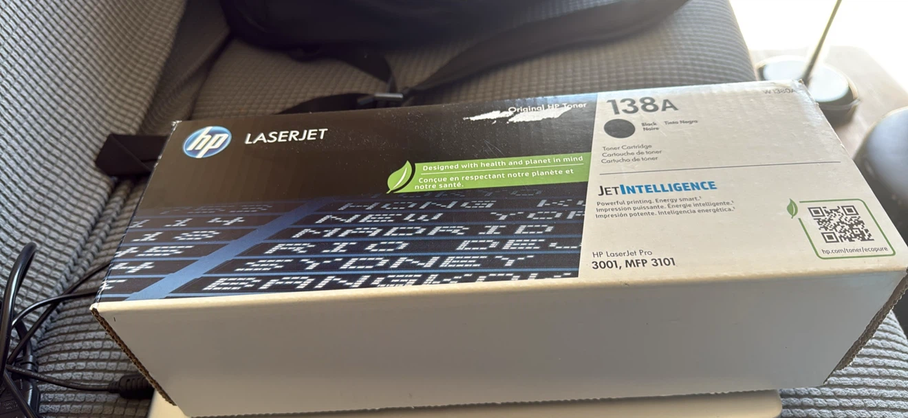 HP 138A Black Original LaserJet Toner Cartridge
