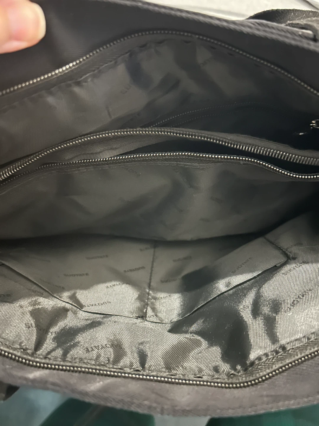 Suoyate Black Nylon Tote Bag - photo 3