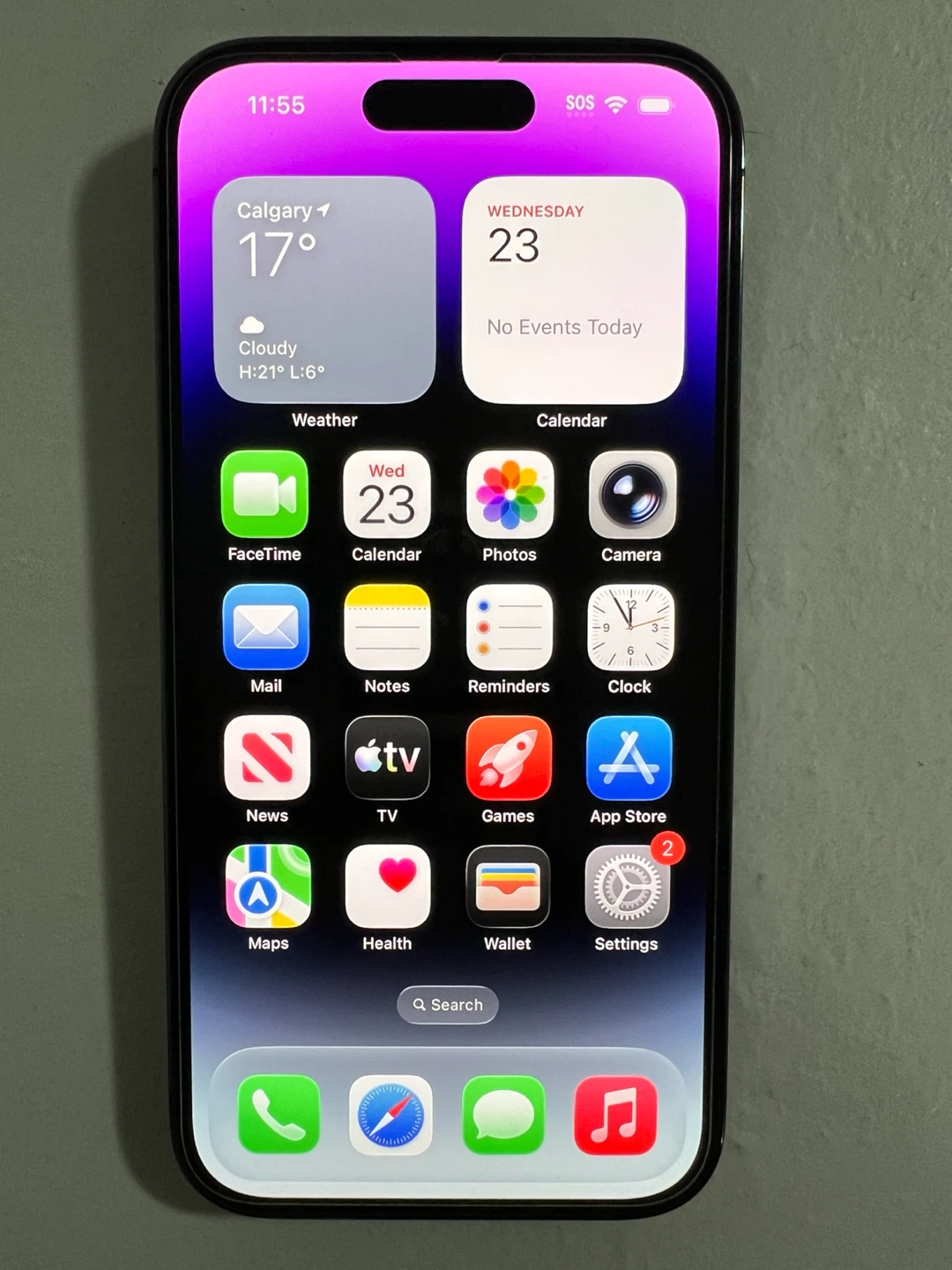 Apple iPhone 14 Pro 128GB Deep Purple - photo 3
